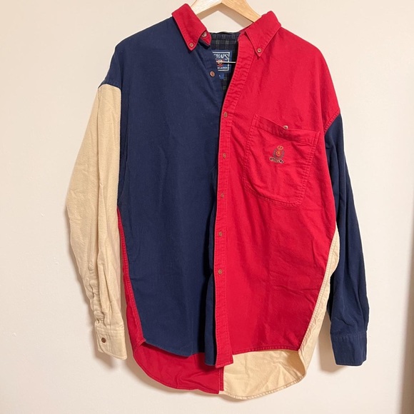 Chaps x Ralph Lauren Colorblock Button Down - Picture 3 of 4